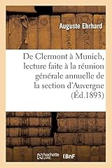 Clermont munich lecture d'occasion  Livré partout en France