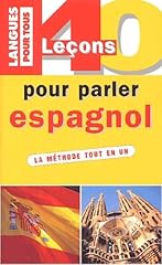 Lecons parler espagnol d'occasion  Livré partout en France