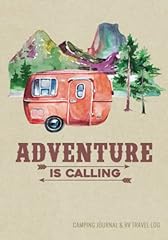 Camping journal travel for sale  Delivered anywhere in USA 