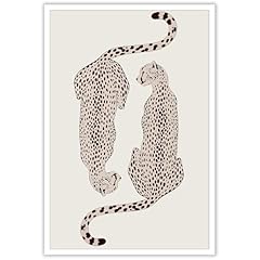 Trendy cheetah canvas for sale  Delivered anywhere in USA 