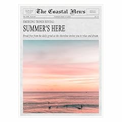 Summer vintage newspaper for sale  Delivered anywhere in USA 