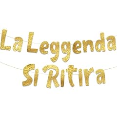 Leggenda ritira striscione usato  Spedito ovunque in Italia 