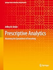 Prescriptive analytics masteri for sale  Delivered anywhere in UK