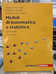 Moduli matematica statistica. usato  Spedito ovunque in Italia 