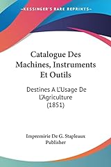 Catalogue machines instruments d'occasion  Livré partout en France