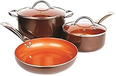 Copper cookware set for sale  Delivered anywhere in USA 