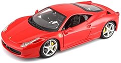 Bburago ferrari 458 usato  Spedito ovunque in Italia 
