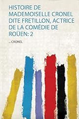 Histoire mademoiselle cronel d'occasion  Livré partout en France