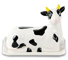 Cow butter dish for sale  Delivered anywhere in USA 