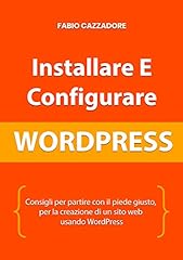 Installare configurare wordpre usato  Spedito ovunque in Italia 