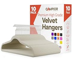 Ivory velvet hangers for sale  Delivered anywhere in USA 