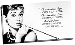 Audrey hepburn quote for sale  Delivered anywhere in UK