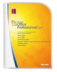 Office pro 2007 d'occasion  Livré partout en France