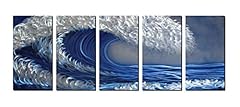 Ocean metal wall for sale  Delivered anywhere in USA 