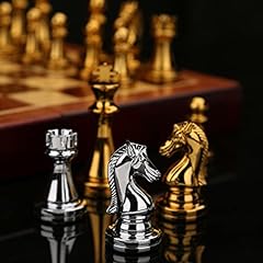 Weighted metal chess for sale  Delivered anywhere in USA 