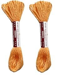 Two skeins peach for sale  Delivered anywhere in USA 