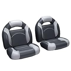 DeckMate 4-Piece Bass Boat Seats (Charcoal & Gray) for sale  Delivered anywhere in USA 