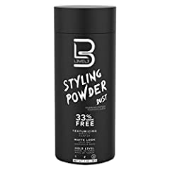 Used, Level 3 Styling Powder - Natural Look Mens Powder L3 - Easy to Apply with No Oil or Greasy Residue - Level Three Delivers Matte Finish for sale  Delivered anywhere in USA 