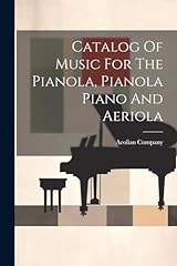 Catalog music pianola for sale  Delivered anywhere in UK