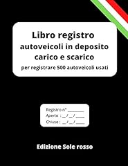 Libro registro autoveicoli usato  Spedito ovunque in Italia 