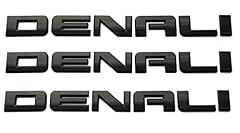 3pcs denali nameplate for sale  Delivered anywhere in USA 