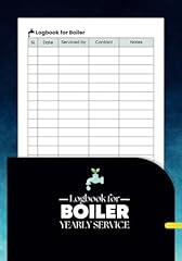 Logbook boiler yearly for sale  Delivered anywhere in UK