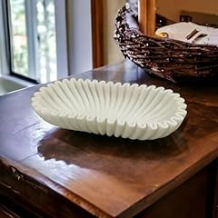 Marble oval bowl for sale  Delivered anywhere in USA 