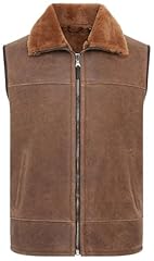 Men sheepskin leather for sale  Delivered anywhere in UK
