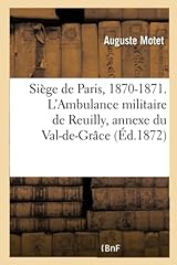 Siège paris 1870 d'occasion  Livré partout en France