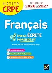 Français crpe 2025 gebraucht kaufen  Wird an jeden Ort in Deutschland