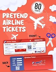 Pretend airline tickets for sale  Delivered anywhere in USA 