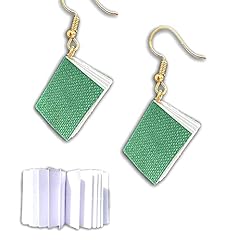 Book dangle earrings for sale  Delivered anywhere in USA 