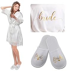 Geyoga bride robe for sale  Delivered anywhere in UK