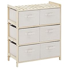 Homcom commode tissu d'occasion  Livré partout en France