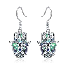 Hamsa hand earrings for sale  Delivered anywhere in USA 