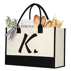 Initial canvas tote for sale  Delivered anywhere in UK