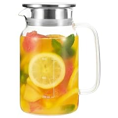 Vucchini glass pitcher for sale  Delivered anywhere in USA 