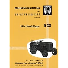 Hela dieselschlepper d38 gebraucht kaufen  Wird an jeden Ort in Deutschland