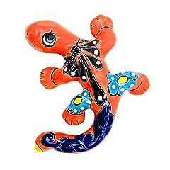 Colorful ceramic lizard for sale  Delivered anywhere in USA 