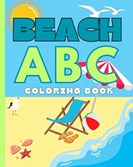 Beach abc coloring for sale  Delivered anywhere in UK