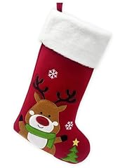 Reindeer christmas stocking for sale  Delivered anywhere in USA 