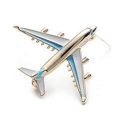 Alloy airplane brooch for sale  Delivered anywhere in USA 