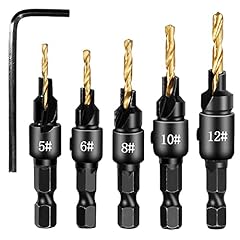 5pcs countersink drill for sale  Delivered anywhere in UK