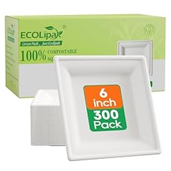 Ecolipak inch compostable for sale  Delivered anywhere in USA 