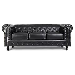 Bravich leather chesterfield for sale  Delivered anywhere in UK