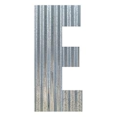 Corrugated metal letter for sale  Delivered anywhere in USA 