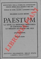 Paestum. citta necropoli usato  Spedito ovunque in Italia 