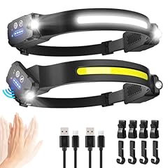 Head torch rechargeable for sale  Delivered anywhere in UK