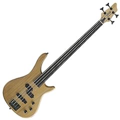 Used, Stagg BC300FL-NS Fretless Fusion Bass Guitar - Natural for sale  Delivered anywhere in UK