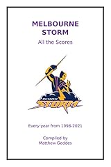 Melbourne storm scores for sale  Delivered anywhere in UK